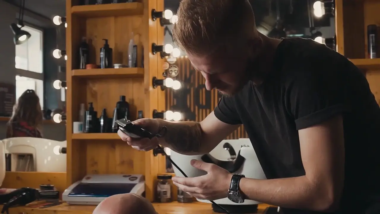 Frame 1 from Barbershop Commercial